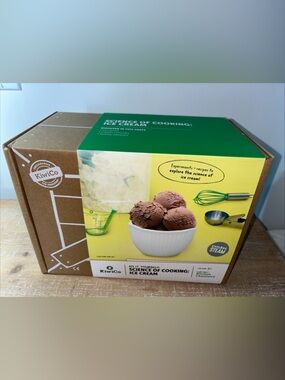 NWT Ice Cream Making Kit For Kids KiwiCo Great Gift Sealed